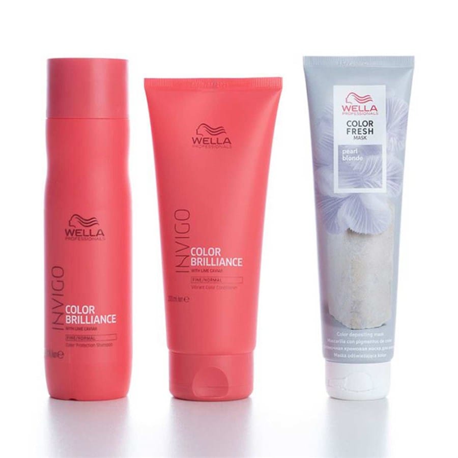 Wella Shampoo Wella Professionals Invigo Refresh & Protect Pearl Blonde Tones Set