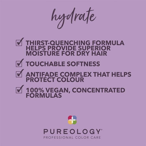 BeBeautifulBoutique Hair product Pureology Hydrate Shampoo 1L