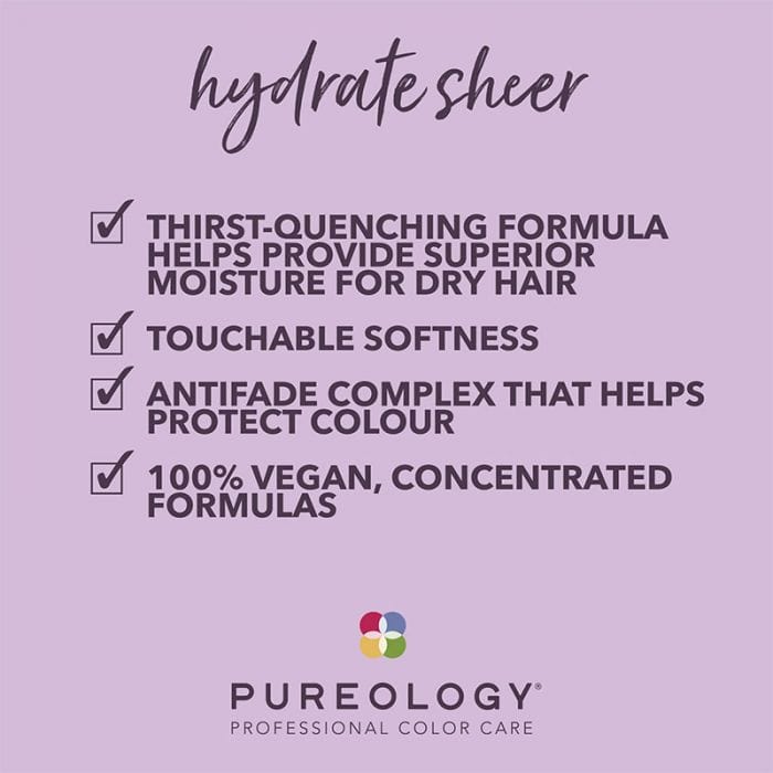 BeBeautifulBoutique Hair product Pureology Hydrate Sheer Conditioner 1L
