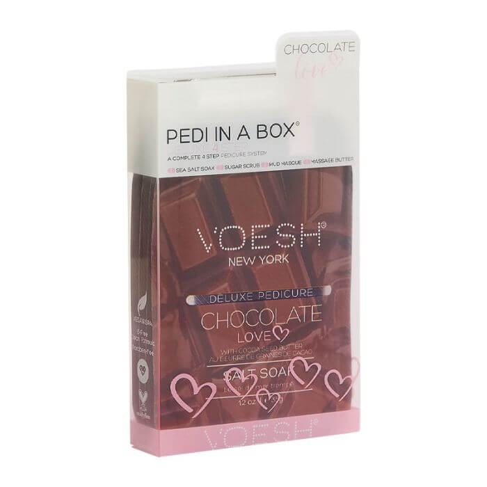 BeBeautifulBoutique Pedicure Voesh Pedi In A Box Deluxe 4 Step Chocolate Love