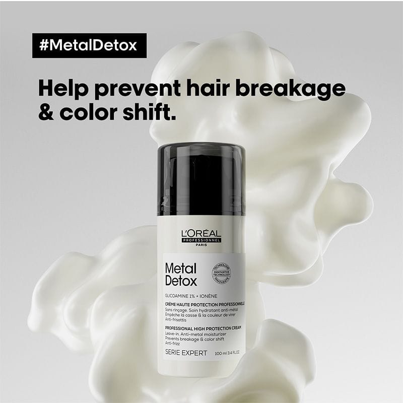 BeBeautifulBoutique Protection Cream Serie Expert METAL DETOX High Protection Cream 100ml by L’Oréal Professionnel