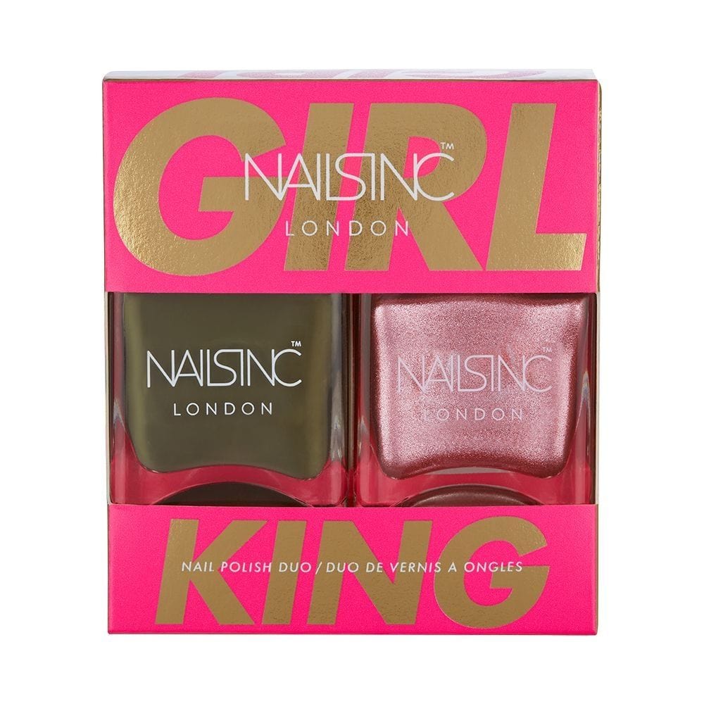 NAILS.INC Nail Polishes Nails Inc Girl King Duo Kit 2 x 14ml